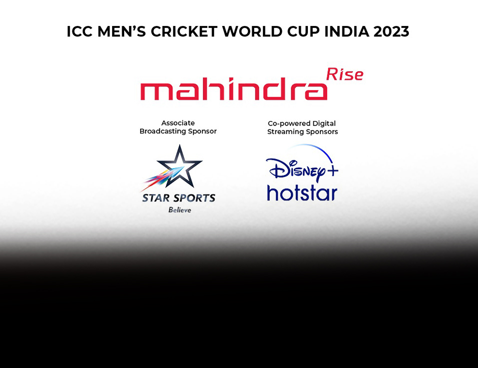 Mahindra to sponsor ICC Men’s Cricket World Cup 2023 on Disney+ Hotstar for its Auto and Farm Business  