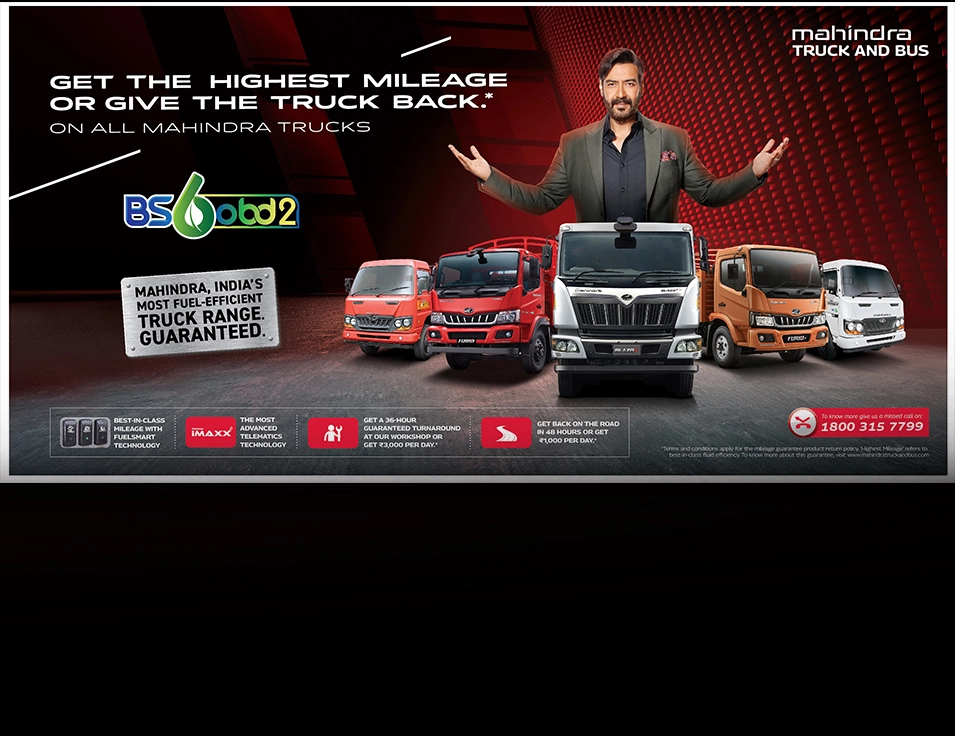 Mahindra launches mileage guarantee for its entire range of BS6 OBD II trucks
